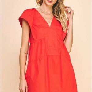 Pinch Orange dress‎